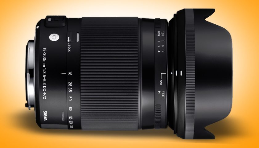Seyahat Zoom Lensi SIGMA 18-300 mm 