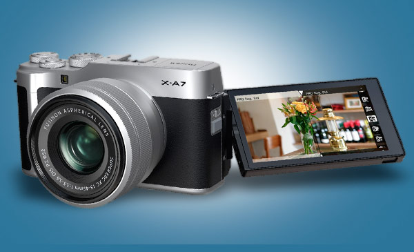 The Fujifilm X-A7 houses state of the art features in a timeless design 