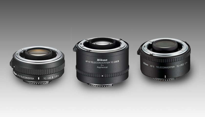 Nikon 1,4x, 2x teleconverter
