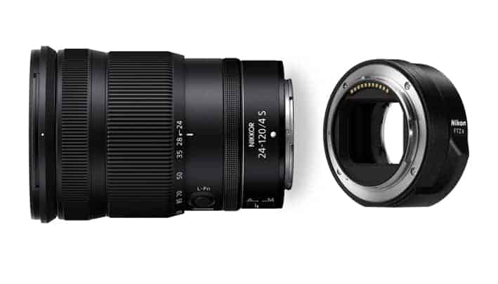 Z 24-120 mm f4 S FTZ II