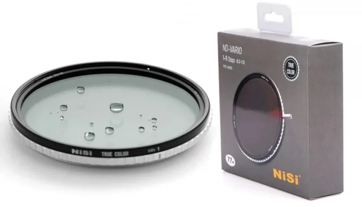 NiSi True Color Neutral Density filters Vario 1-5