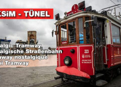 Nostalgisch: Strassenbahn in Istanbul 2022